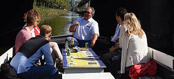 Ein Blick vom Boot